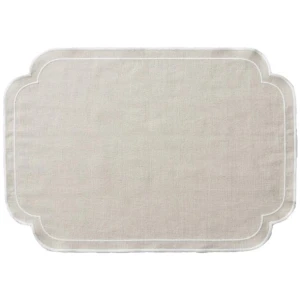 Society Home Set of 4 Chloe Liveable Linen Placemat