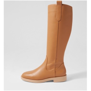 Sol Sana Huntley Tall Ss Tan Leather Tan Boots Womens Shoes Casual Long Boots