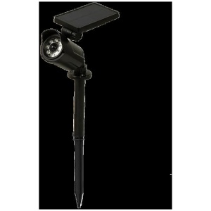 Solar LED Spotlight - Solar-powered motion-activated LED security light
