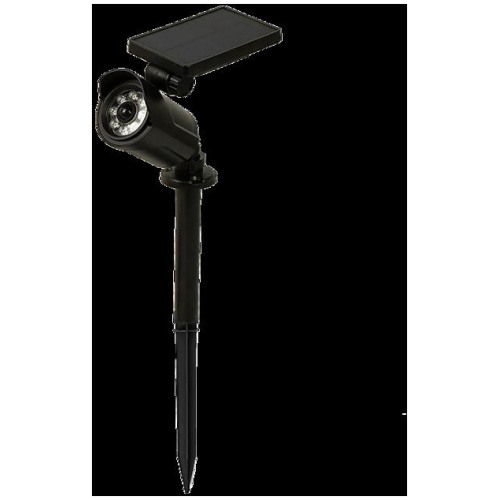 Solar LED Spotlight - Solar-powered motion-activated LED security light