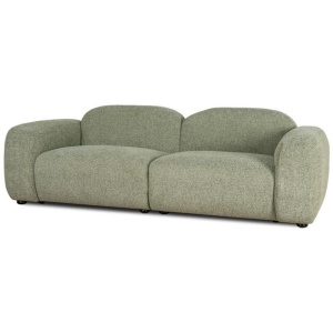 Soma 3 Seater Sofa - Coral Light Green by Interior Secrets - AfterPay Available
