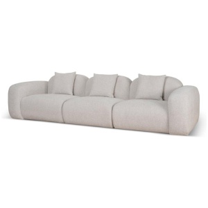 Soma 4 Seater Sofa - Stone Beige by Interior Secrets - AfterPay Available