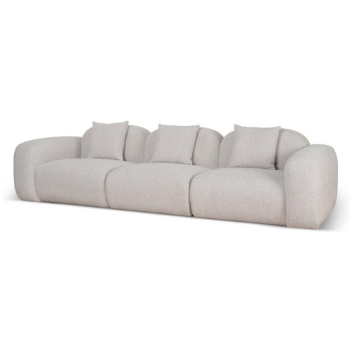 Soma 4 Seater Sofa - Stone Beige by Interior Secrets - AfterPay Available