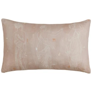 Sorority Sisters Lumbar Linen Cushion - 50x30cm