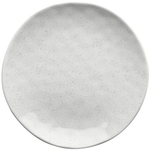 Speckle Stoneware Side Plate Milk Size 20cm by Ecology