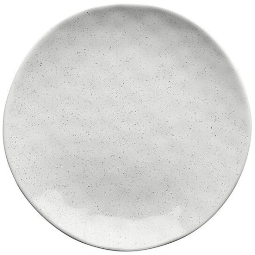Speckle Stoneware Side Plate Milk Size 20cm by Ecology