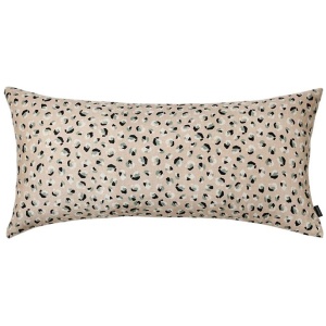 Spotted Linen Cushion - 80x40cm