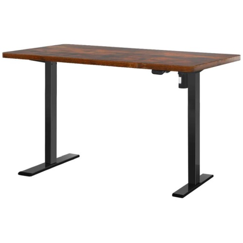 Standing Desk Motorised Rustic Brown 140CM