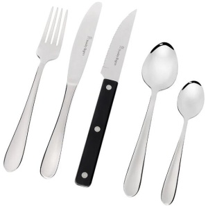 Stanley Rogers Albany 50 Piece Cutlery Set with Steak Knives