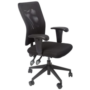 Step Ergonomic Mesh Office Chair - Black by Interior Secrets - AfterPay Available