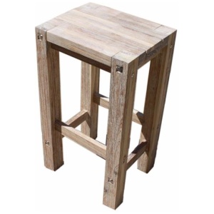 Sturdy Stool White