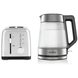 Sunbeam Stainless Steel TAM1002SS Toaster & KE6200 Kettle Bundle