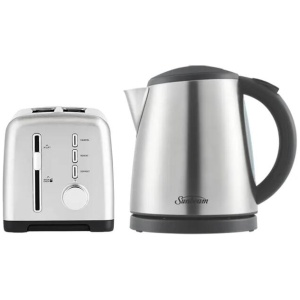 Sunbeam Stainless Steel TAM1003SS Toaster & KE7110 Kettle Bundle