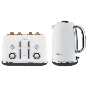 Sunbeam White TA2740W Toaster & KE2700W Kettle Bundle