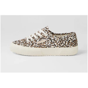 Superga 2750 Print S9 Classic Leopard Canvas Classic Leopard Sneakers Womens Shoes Casual Casual Sneakers