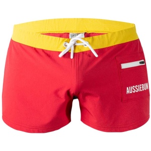 SurfStretch Red Shorts L