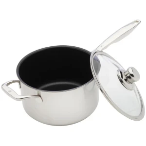 Swiss Diamond XD Non-Stick Clad Saucepan with Lid 20cm