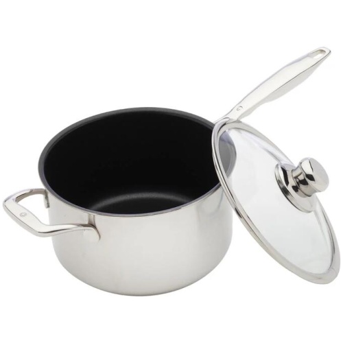 Swiss Diamond XD Non-Stick Clad Saucepan with Lid 20cm