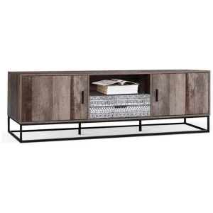 TV Cabinet Entertainment Unit 180cm Industrial