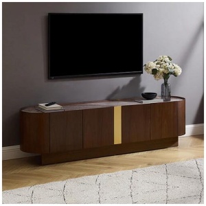 TV Cabinet MDF Board Melamine Interior Storage Entertainment Unit