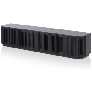 Tahlia 2m TV Entertainment Unit - Full Black by Interior Secrets - AfterPay Available