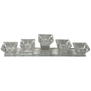Tea Light Crystal Candle Holder - Large