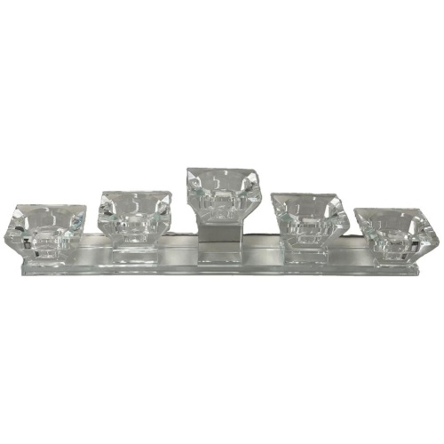 Tea Light Crystal Candle Holder - Large