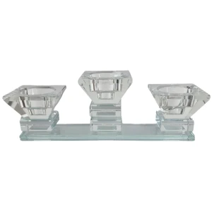Tea Light Crystal Candle Holder -Small