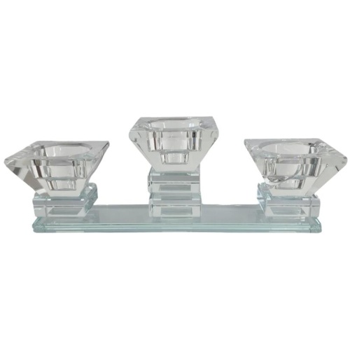 Tea Light Crystal Candle Holder -Small