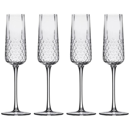 Tempa Jasper Set of 4 Champagne Glasses