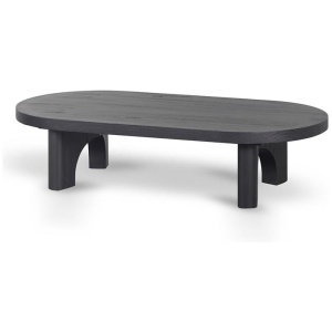 Teresa 140cm Coffee table - Full Black by Interior Secrets - AfterPay Available