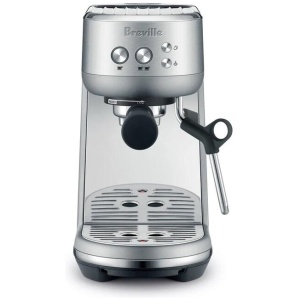 The Bambino Coffee Machine Brushed Stainless Steel Size 16X34.7X30.5cm by Breville