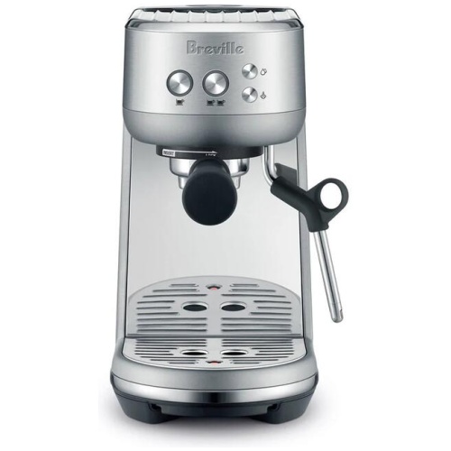 The Bambino Coffee Machine Brushed Stainless Steel Size 16X34.7X30.5cm by Breville