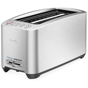 The Smart Long Slot 4 Slice Toaster Stainless Steel by Breville