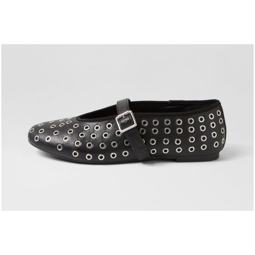Therapy Avalon Ii Th Black Smooth Black Shoes Womens Shoes Casual Flat Shoes