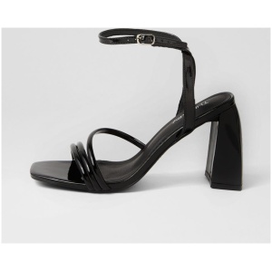 Therapy Suri Th Black Patent Pu Black Sandals Womens Shoes Dress Heeled Sandals