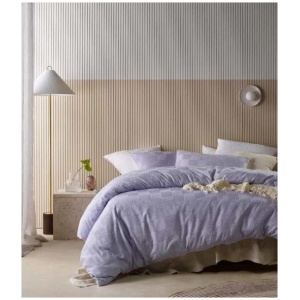 Tipo Lilac Quilt Cover Set by Accessorize Super King