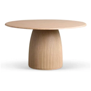 Tonya 1.4m Round Dining Table - Natural by Interior Secrets - AfterPay Available