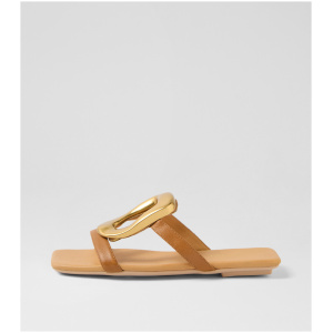 Top End Egil To Dk Tan Leather Dk Tan Sandals Womens Shoes Casual Sandals Flat Sandals