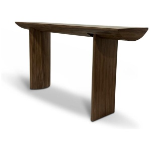 Torild 1.6m Console Table - Walnut Veneer by Interior Secrets - AfterPay Available