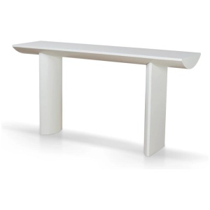 Torild 1.6m Console Table - White Oak by Interior Secrets - AfterPay Available