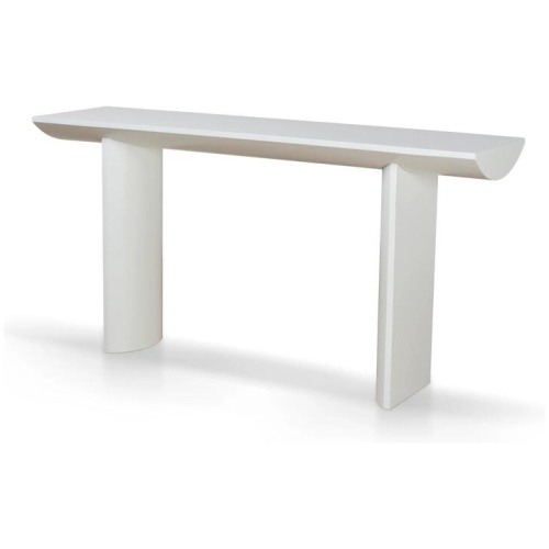 Torild 1.6m Console Table - White Oak by Interior Secrets - AfterPay Available