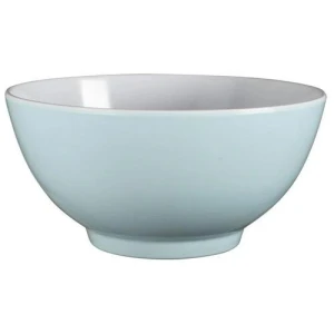Two-tone Melamine Bowl Size 15X15X7.5cm in White by Serroni