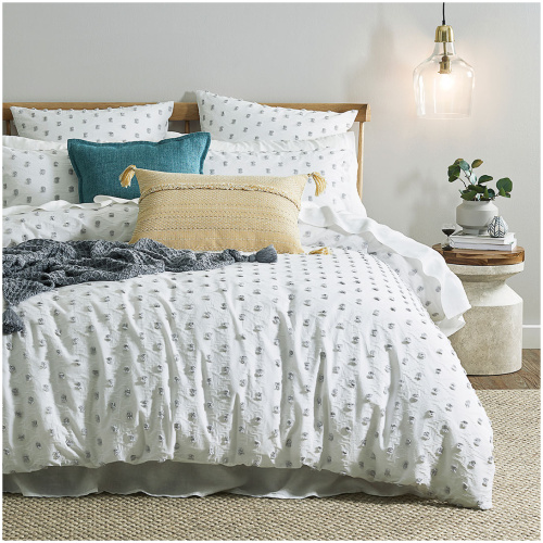 Una Textured King Quilt Cover