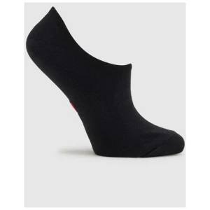 Unisex No Show Socks 3pk Black - BLACK - BLACK