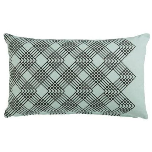 Valence Cotton Mint Green Cushion by Bedding House