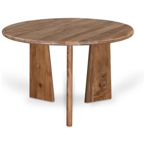 Vasco 1.2m Round Dining Table - Natural by Interior Secrets - AfterPay Available