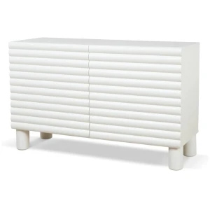 Vasuda 1.2m Sideboard Unit - White by Interior Secrets - AfterPay Available