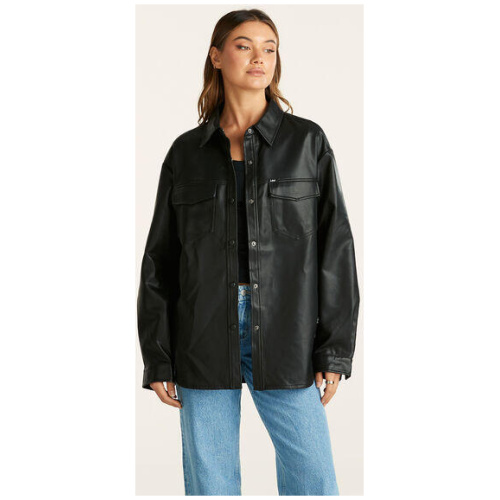 Vegan Leather Shirt