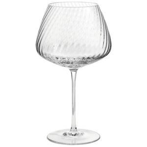 Vera Wang Wedgwood Set of 2 Swirl Red Wine Glasses